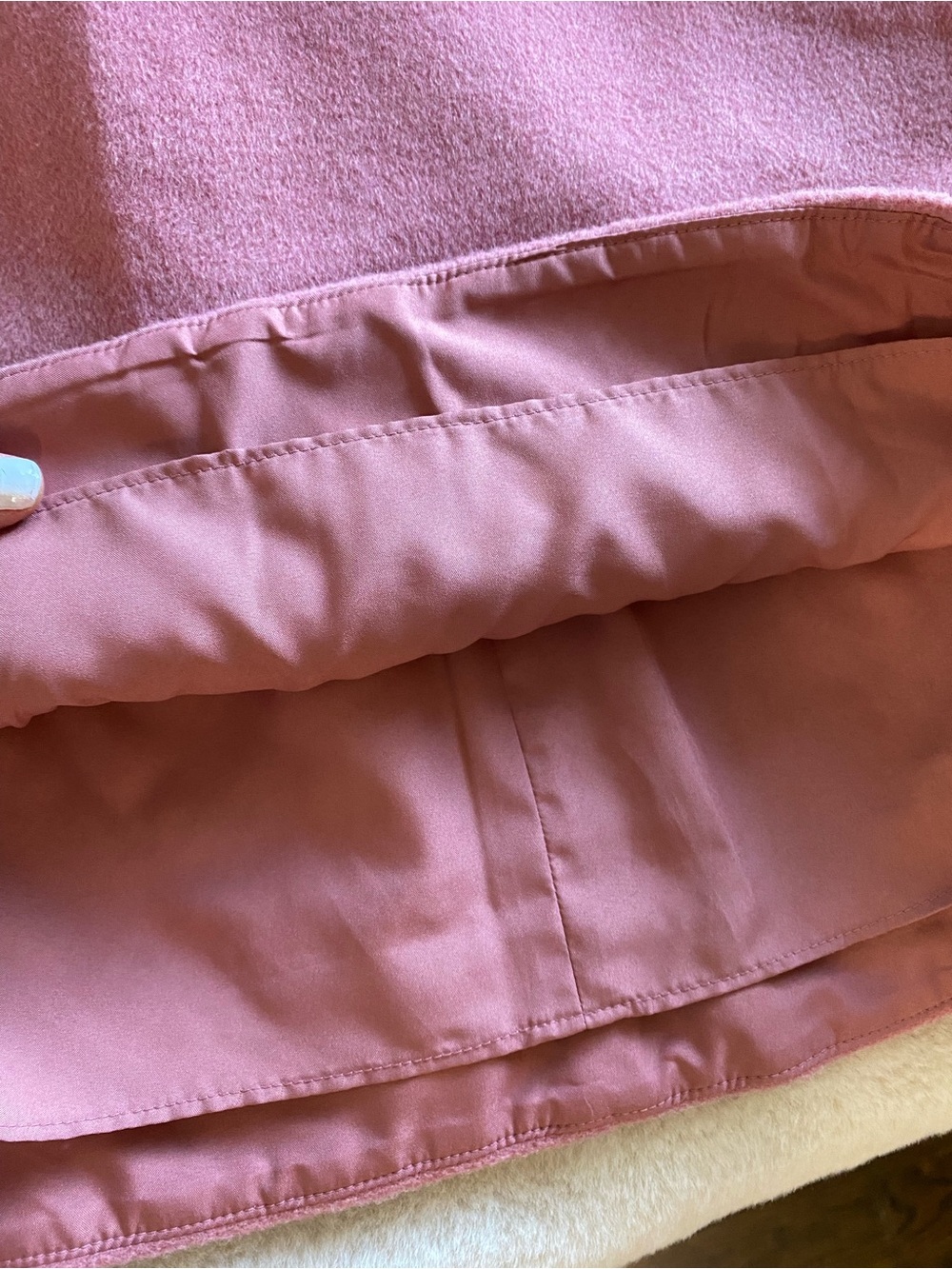 LOFT Mauve Wool Blend Mini Skirt! 🌸 - Picture 14 of 16